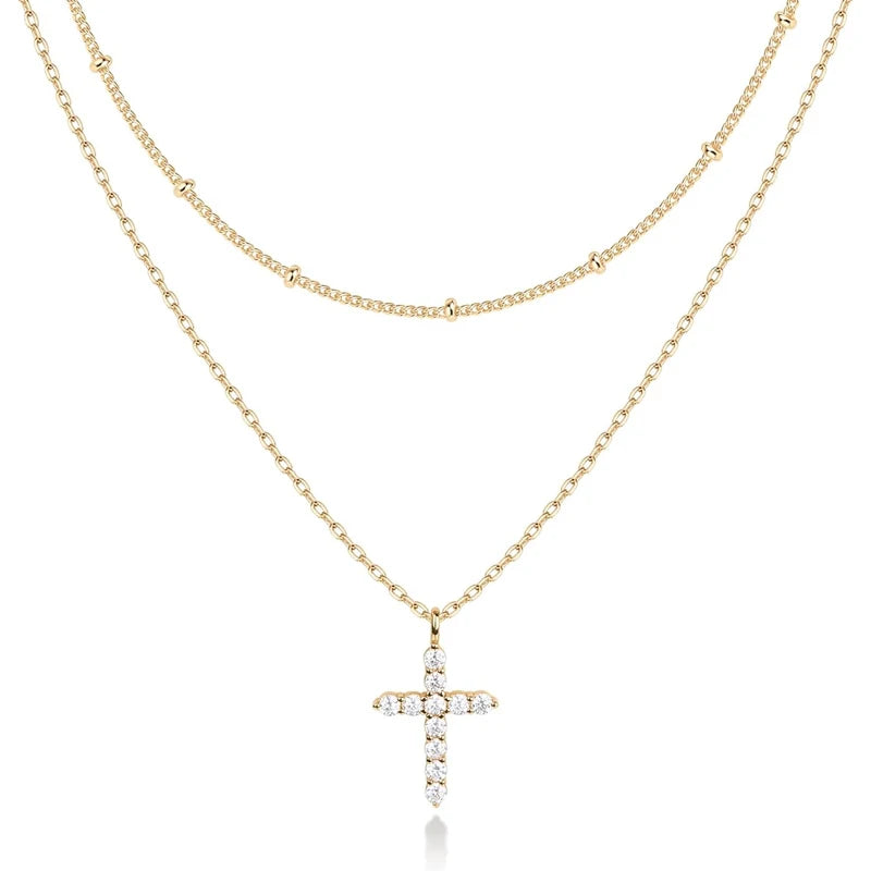 Cross Pendants Necklace for Women