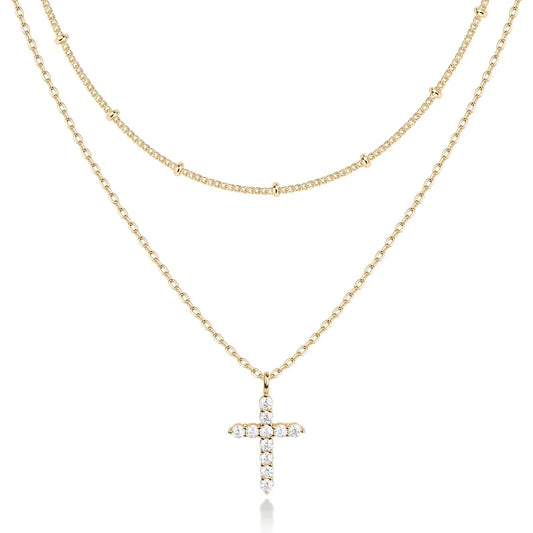 Cross Pendants Necklace for Women