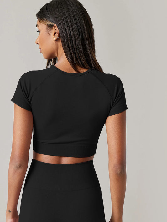 camiseta esportiva de yoga e saúde para mulheres