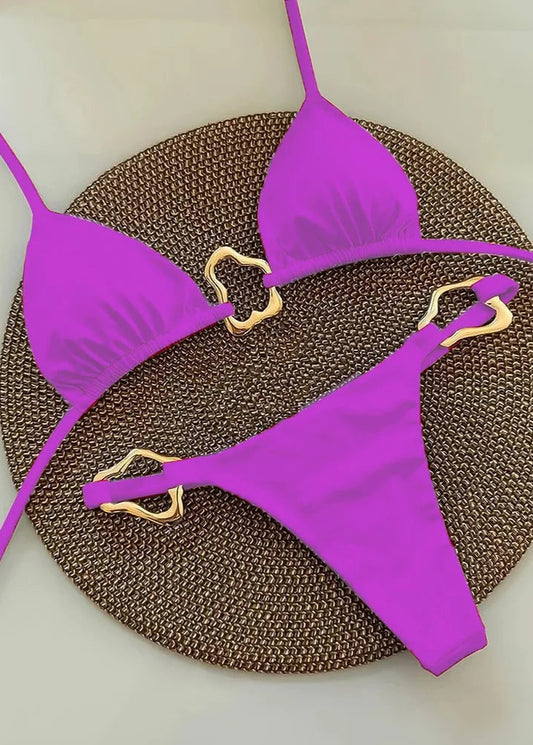 Biquíni clássico e simples, perfeito para dias de praia