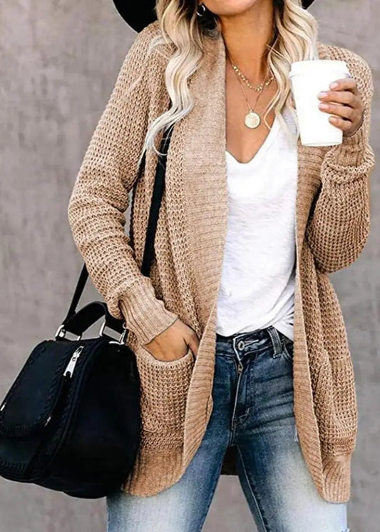 Cardigan da moda para outono e inverno - moda casual feminina