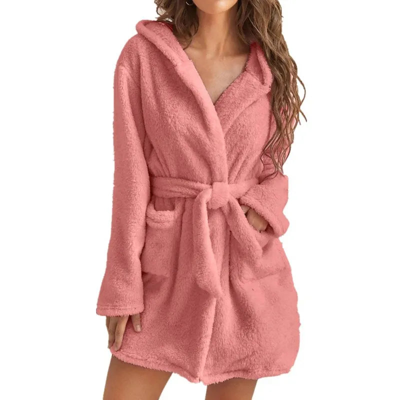 Women's Sleeping/Bath Robe for Winter