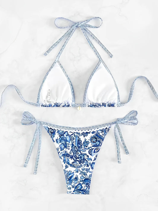 Biquíni perfeito para a praia com estampas que chamam a atenção