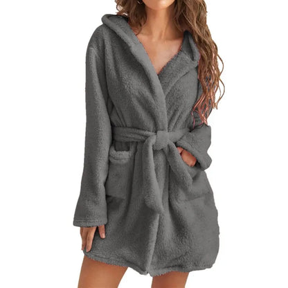 Women's Sleeping/Bath Robe for Winter