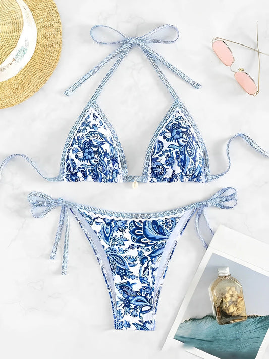 Biquíni perfeito para a praia com estampas que chamam a atenção