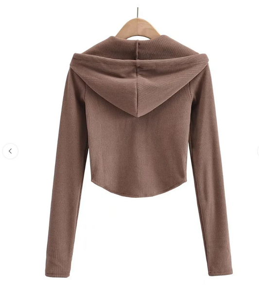 Cardigan com capuz fitness feminino/jaqueta esportiva