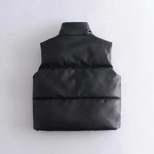 Colete puffer elegante para proteger do vento e deixá-lo confortável 💨